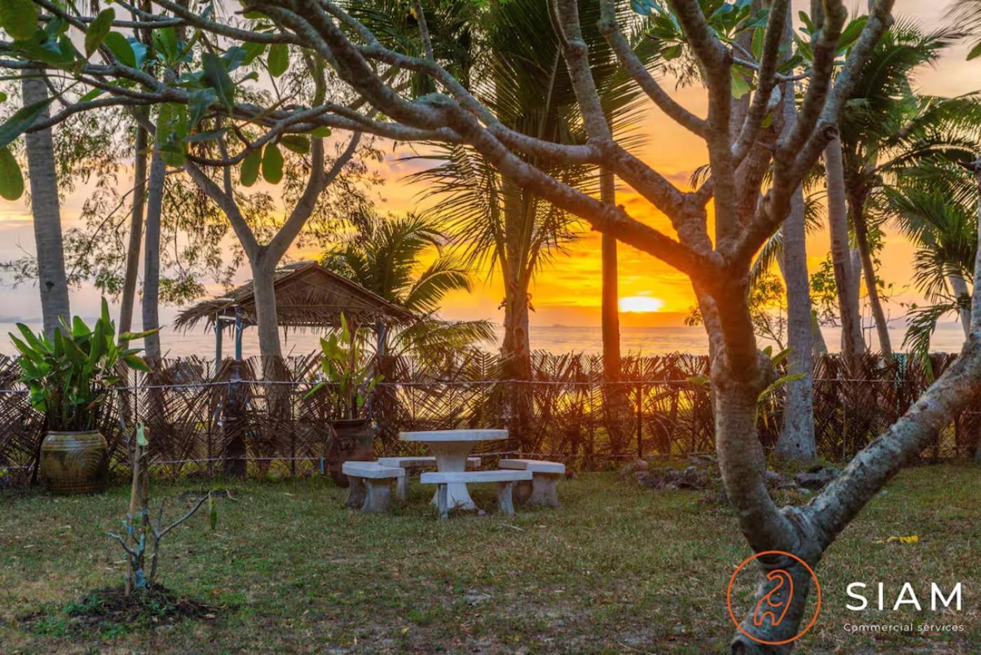 The Wooden Beach House 3Br - Sunset Beach Garden Taling Ngam  ภายนอก รูปภาพ
