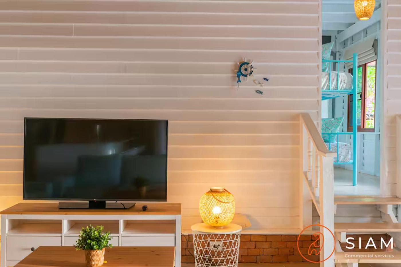 The Wooden Beach House 3Br - Sunset Beach Garden Taling Ngam  ภายนอก รูปภาพ