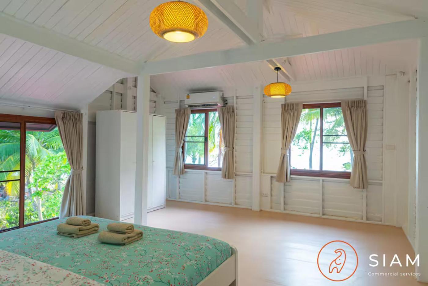 The Wooden Beach House 3Br - Sunset Beach Garden Taling Ngam  ภายนอก รูปภาพ