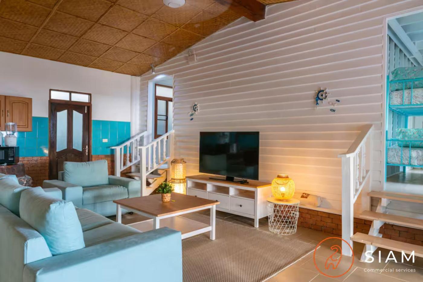 The Wooden Beach House 3Br - Sunset Beach Garden Taling Ngam  ภายนอก รูปภาพ