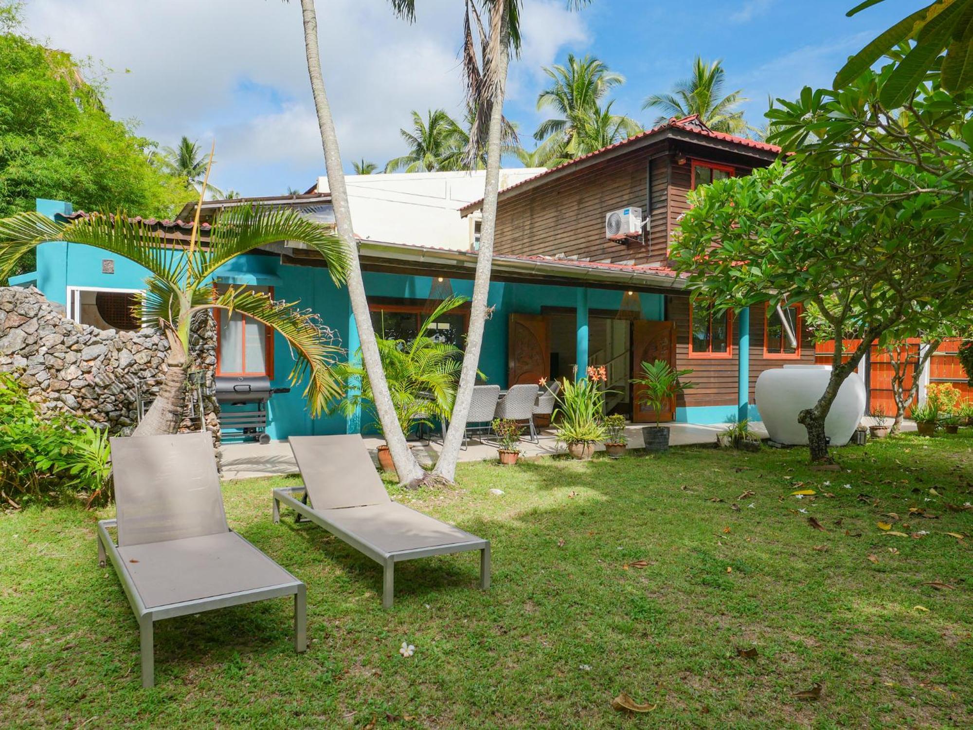 The Wooden Beach House 3Br - Sunset Beach Garden Taling Ngam  ภายนอก รูปภาพ